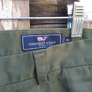 Vineyard Vines green Breaker pants 35 X 31 NWOT